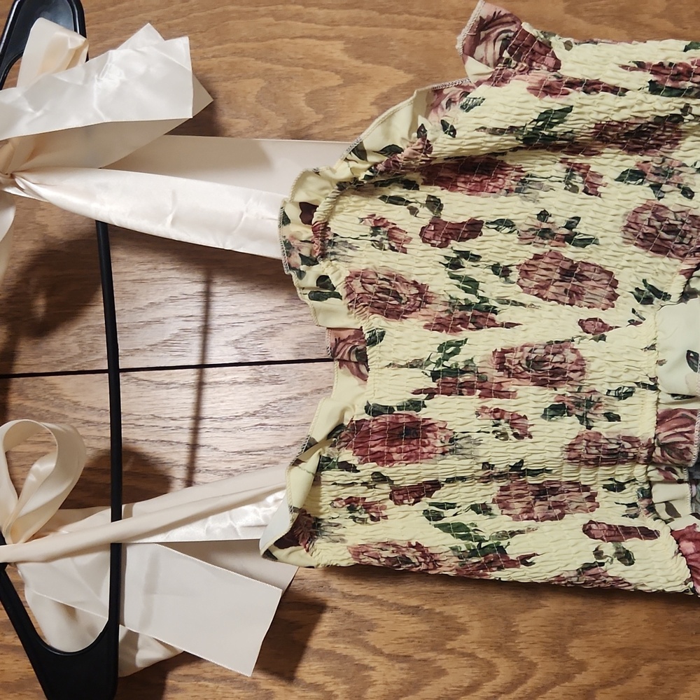 Floral Patchwork Maxi Dress - Picture 2 of 5